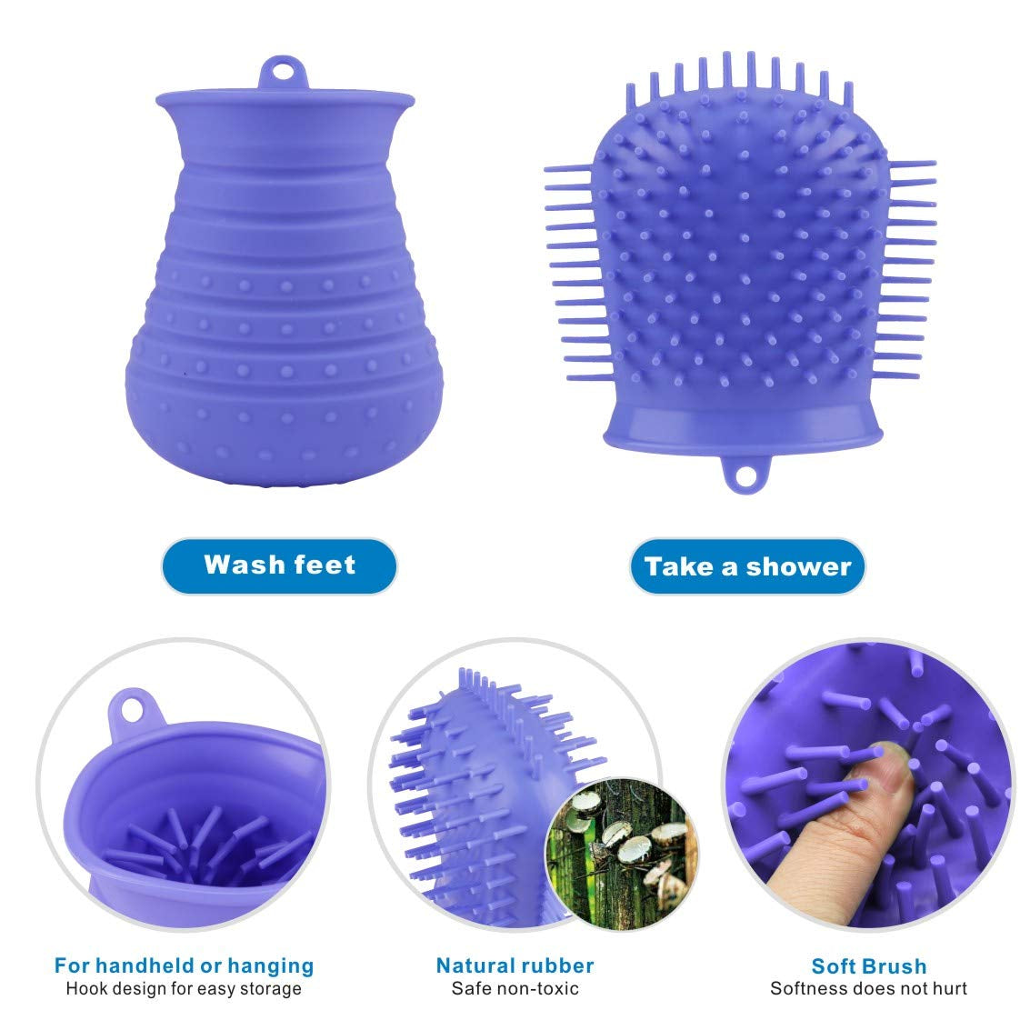 A dog's paw being washed inside the Trotzee paw cleaner cup